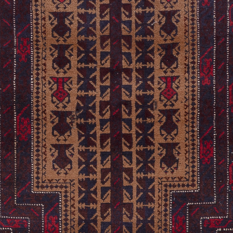 Baluch-matta - 155 x 90 cm - flerfärgad