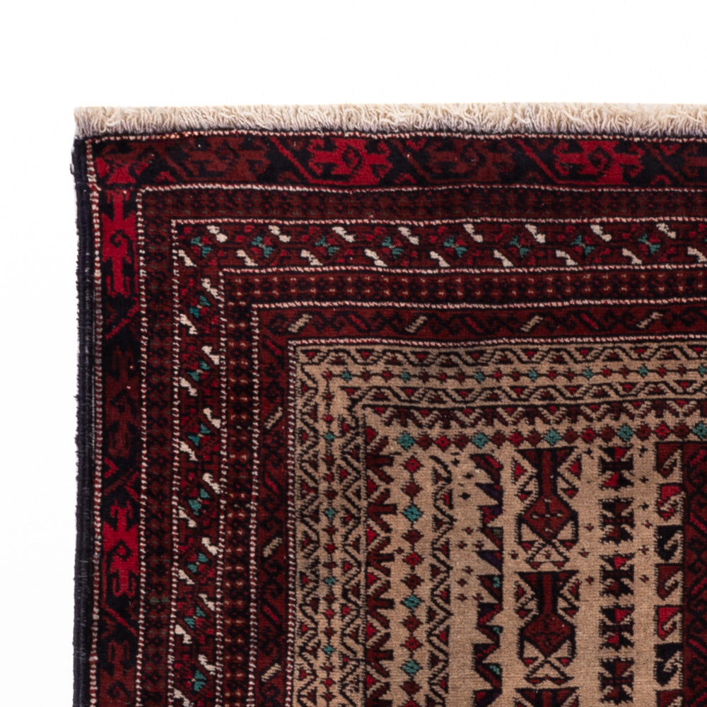 Belutsch Teppich - 156 x 93 cm - creme