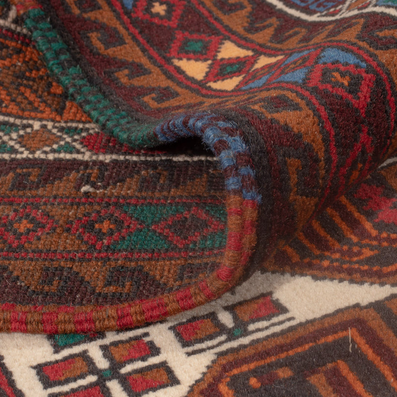 Baluch-matta - 140 x 90 cm - grädde