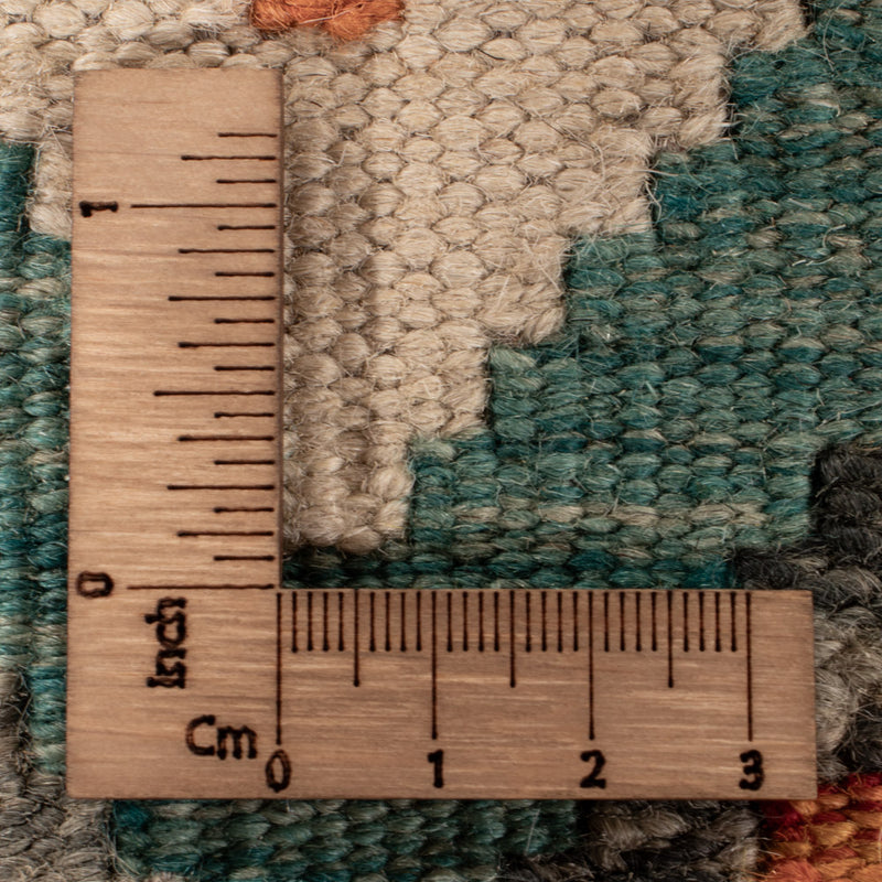 Kelim Teppich - Splash - 236 x 193 cm - bunt