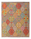 Kilim Maimana Mattan 158x197cm - Ullmatta - Rektangulär / Färgad / 158 x 197 cm Rektangulär