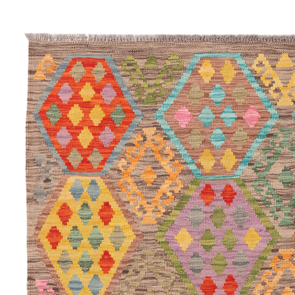 Kilim Maimana Mattan 197x158cm - Ullmatta