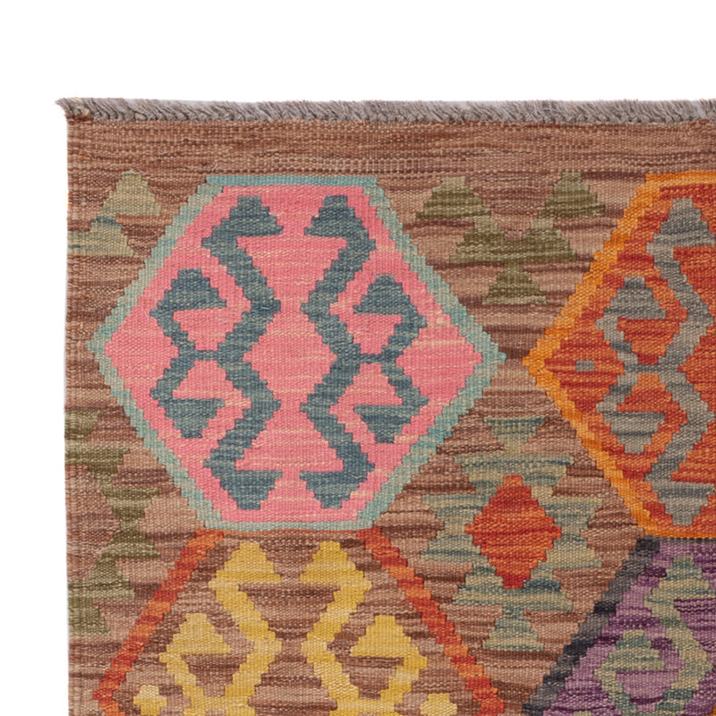 Kelim Teppich - Splash - 157 x 104 cm - bunt