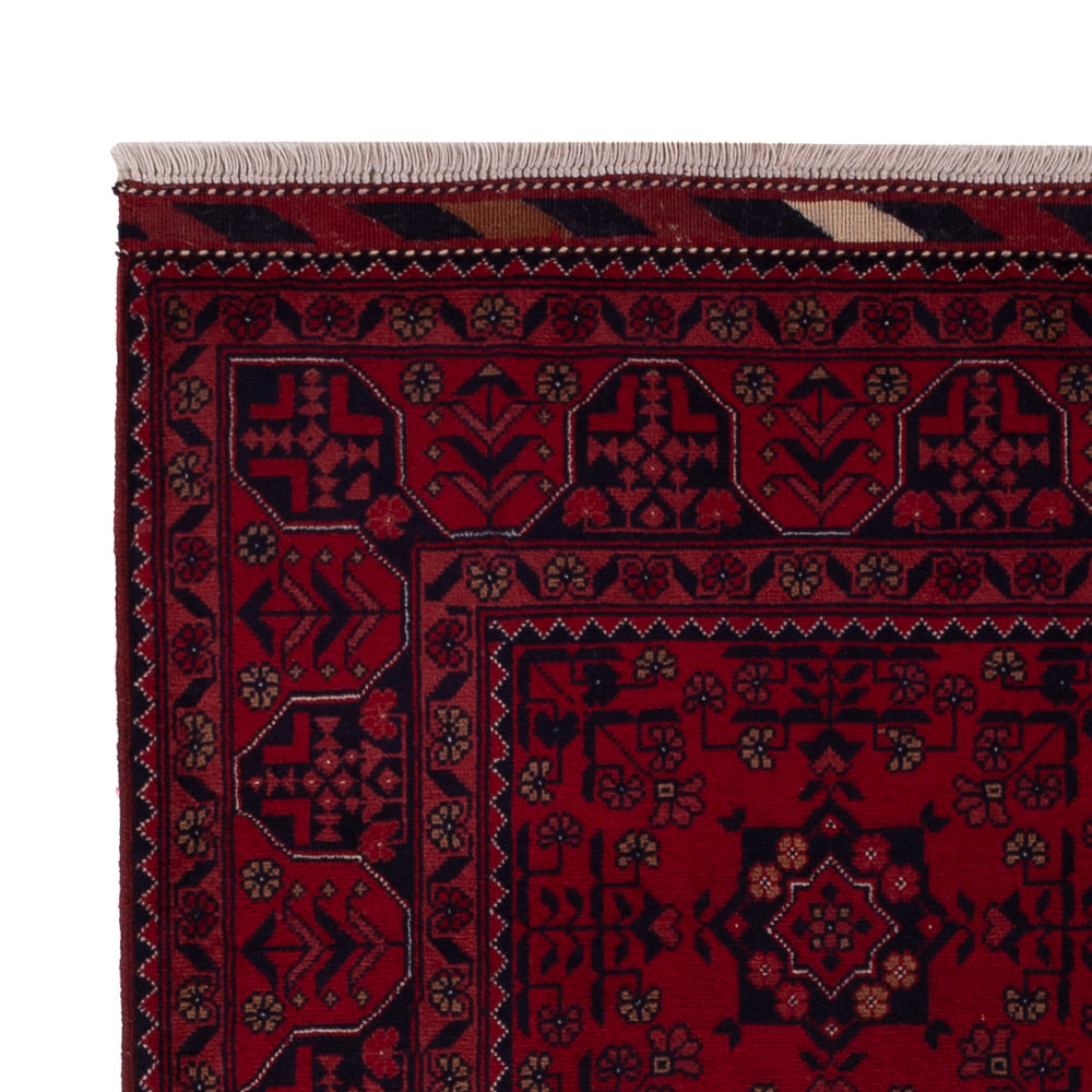 Afghansk matta - Kungliga - 150 x 102 cm - röd