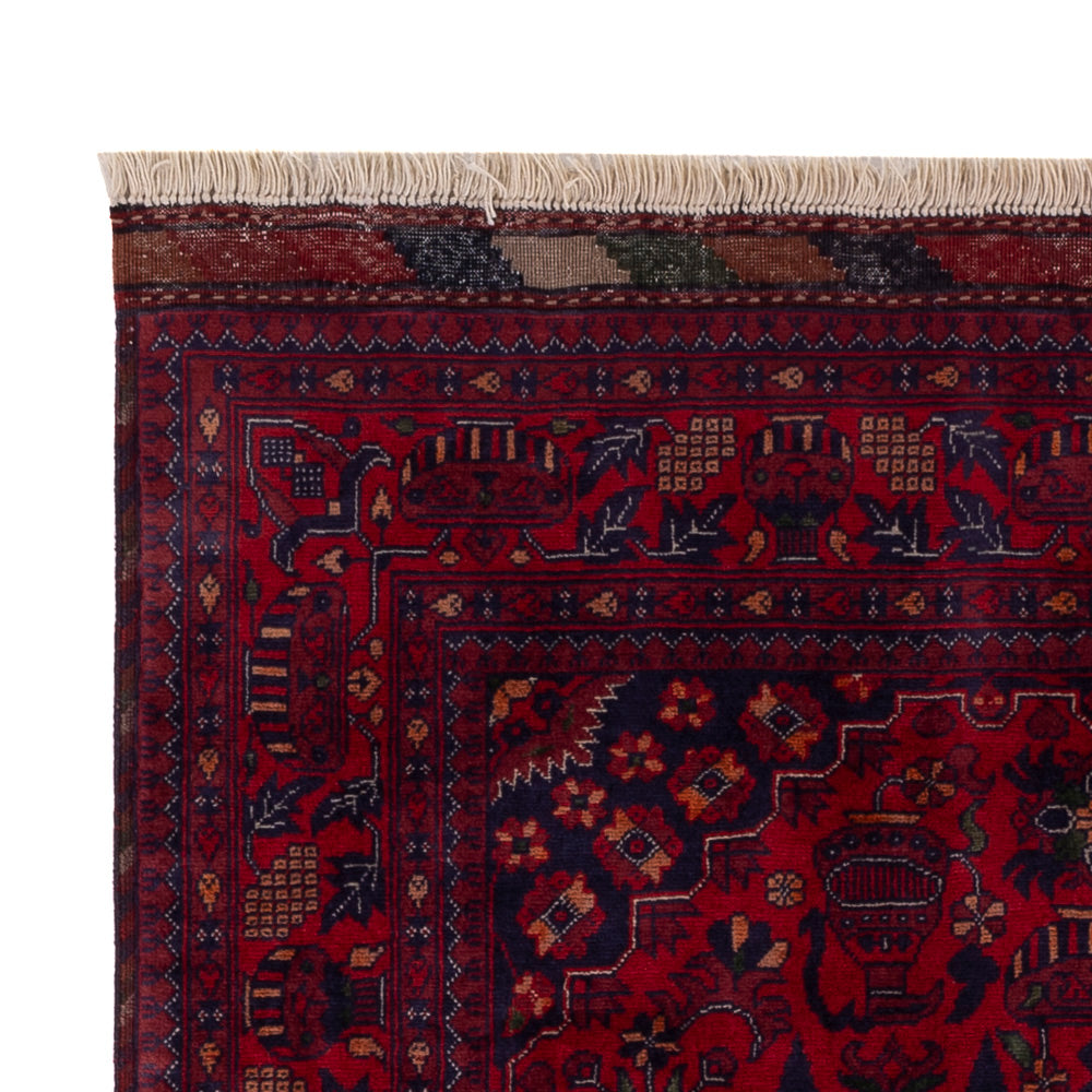 Afghansk matta - Kungliga - 150 x 100 cm - röd