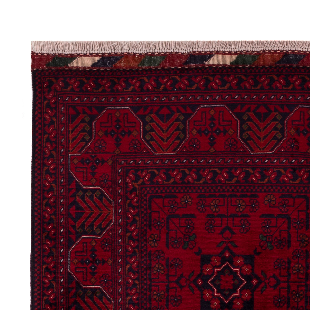 Afghansk matta - Kungliga - 146 x 99 cm - röd