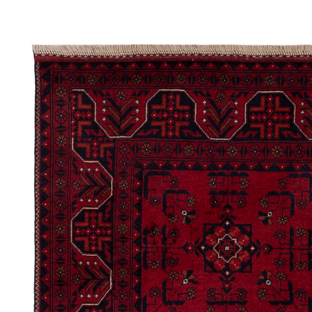 Afghansk matta - Kungliga - 150 x 99 cm - röd