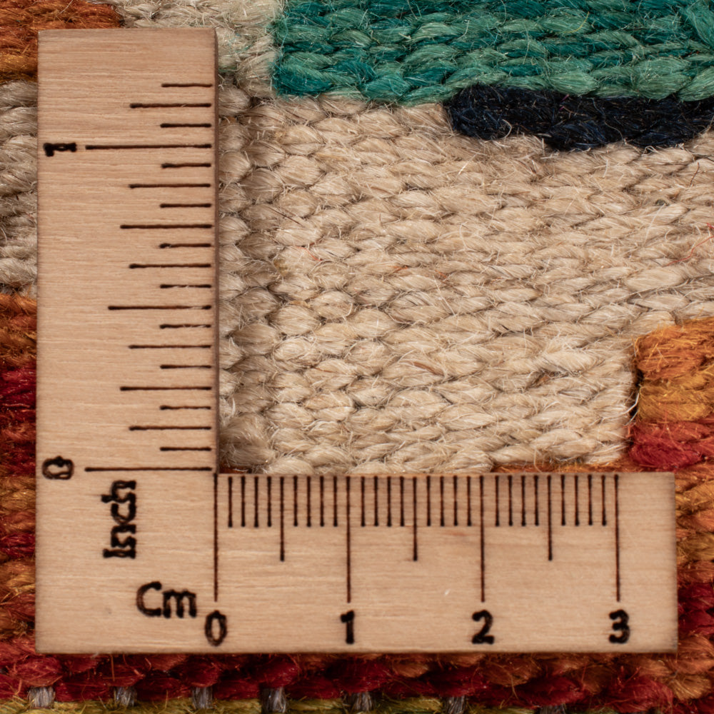 Kelim Teppich - Splash - 143 x 101 cm - bunt