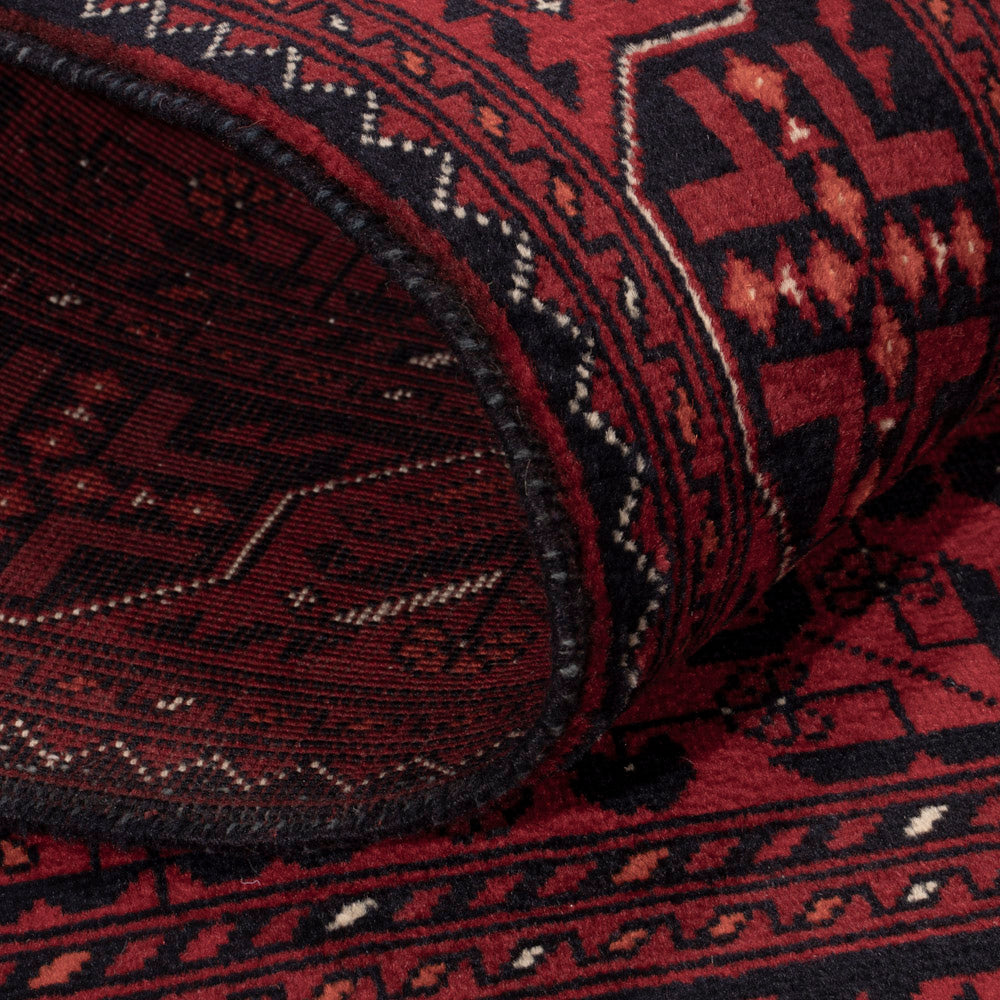 Afghan Teppich - Royal - 150 x 98 cm - rot