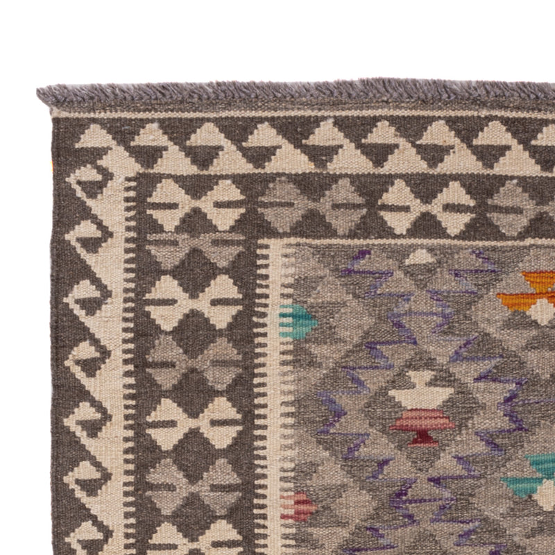 Kelim Teppich - Splash - 154 x 103 cm - natur