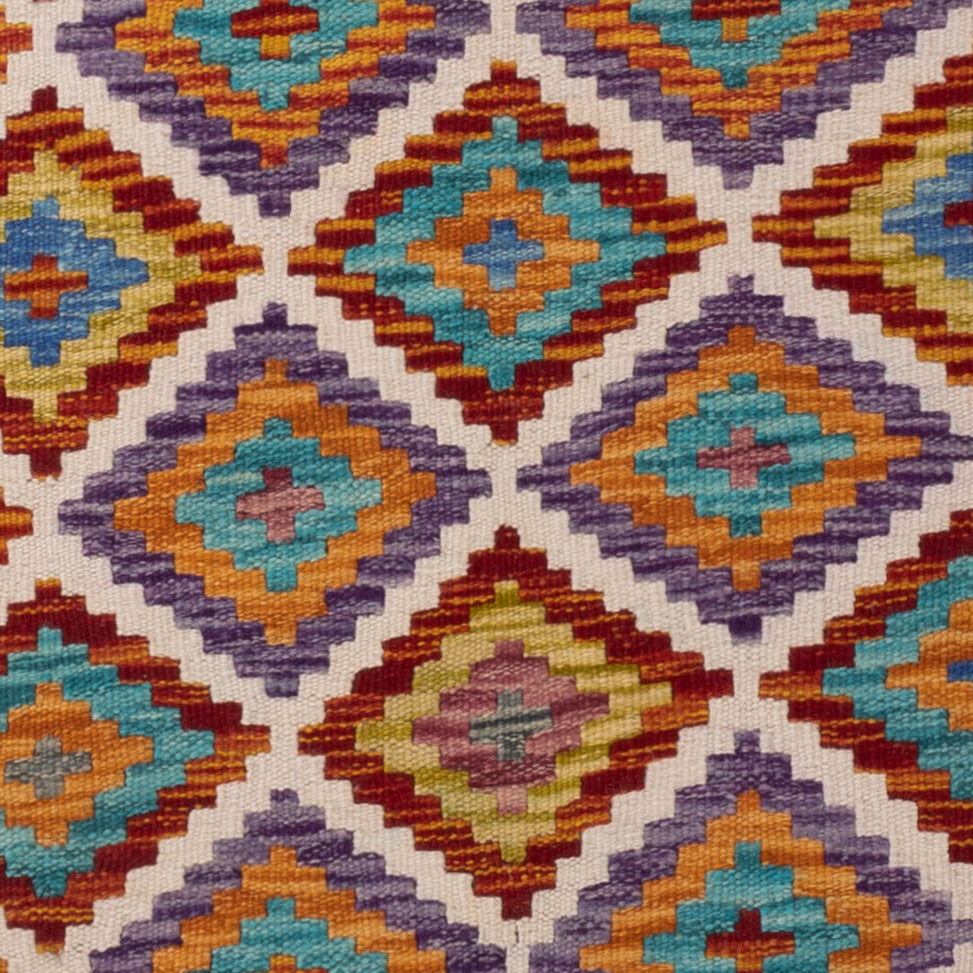 Kelim Teppich - Splash - 156 x 98 cm - bunt