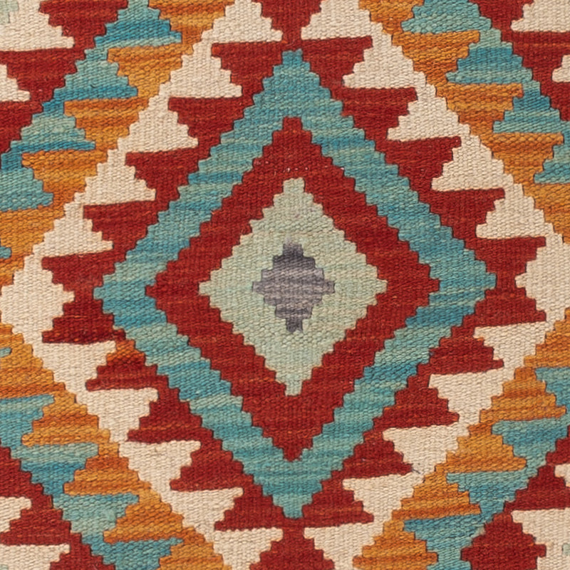 Kelim Teppich - Splash - 152 x 95 cm - bunt