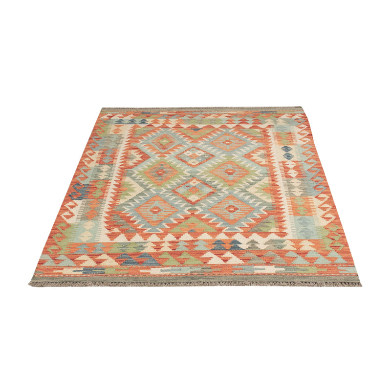 Kelim Teppich - Splash - 155 x 103 cm - bunt