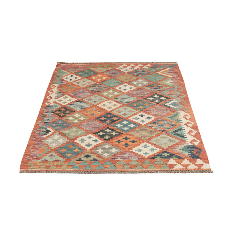 Kelim Teppich - Splash - 160 x 98 cm - bunt