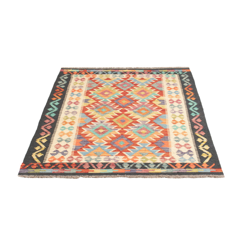 Kelim Teppich - Splash - 150 x 99 cm - bunt