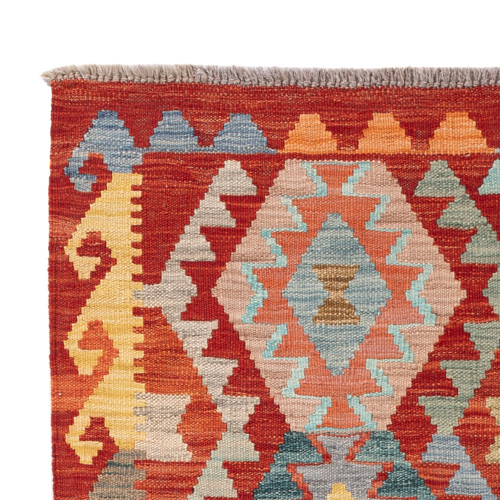 Kelim Teppich - Splash - 148 x 106 cm - bunt