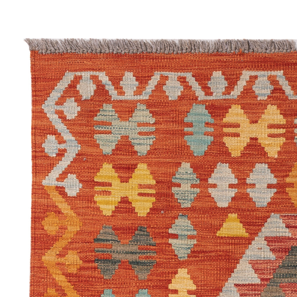 Kelim Teppich - Splash - 157 x 101 cm - bunt