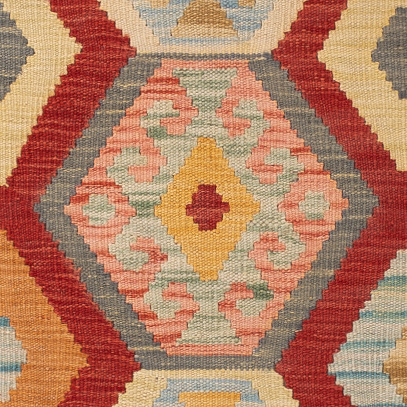 Kelim Teppich - Splash - 148 x 100 cm - bunt