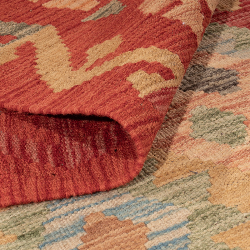 Kelim Teppich - Splash - 141 x 98 cm - bunt