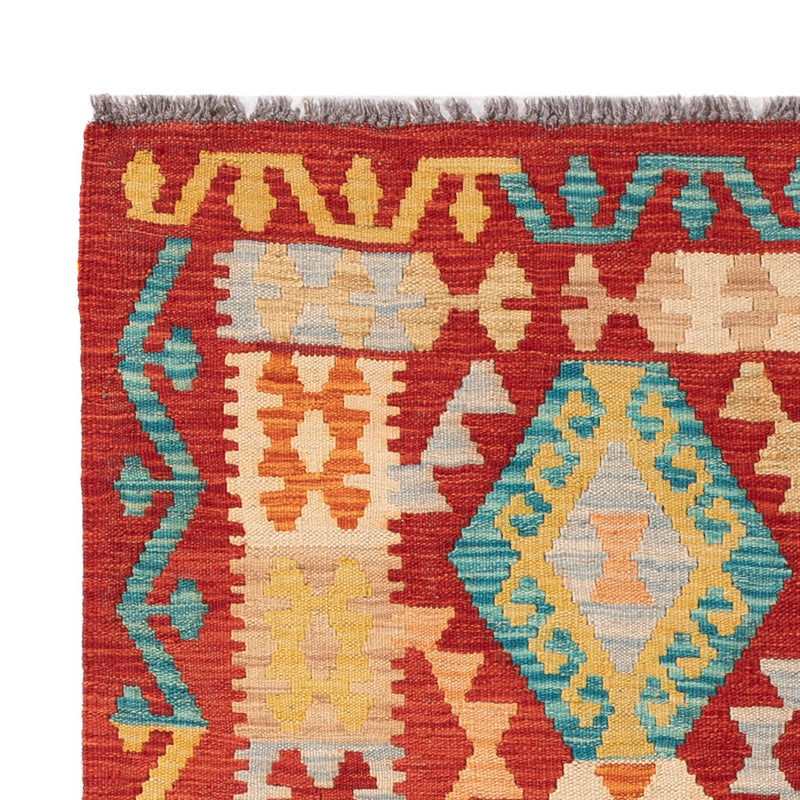Kelim Teppich - Splash - 147 x 103 cm - bunt
