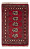 Pakistanska mattan 60x92cm - Oriental Carpet - Rektangulär / Röd / 60 x 92 cm Rektangulär