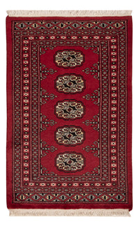 Pakistan Teppich - 94 x 62 cm - rot