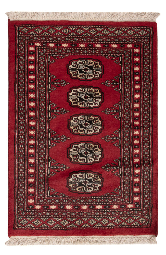 Pakistan Teppich - 93 x 61 cm - rot