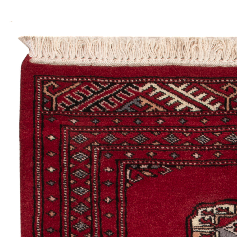 Pakistan Teppich - 94 x 64 cm - rot