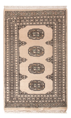 Pakistan Teppich - 93 x 61 cm - creme