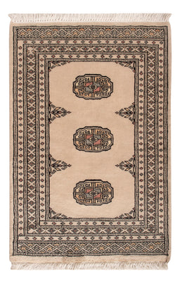 Pakistan Teppich - 94 x 62 cm - creme