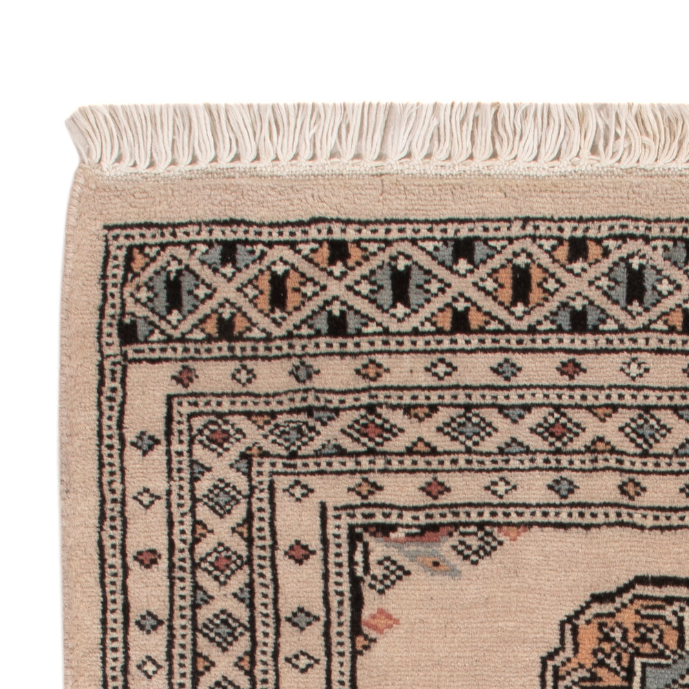Pakistan Teppich - 90 x 60 cm - creme