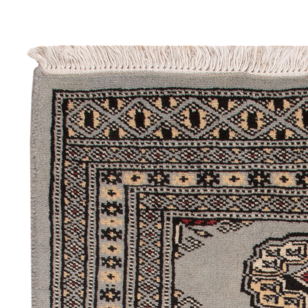 Pakistan Teppich - 92 x 61 cm - grau