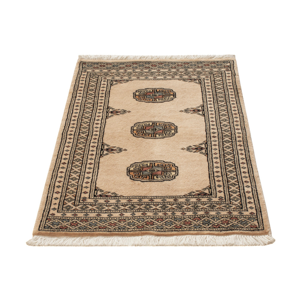 Pakistan Teppich - 96 x 60 cm - creme