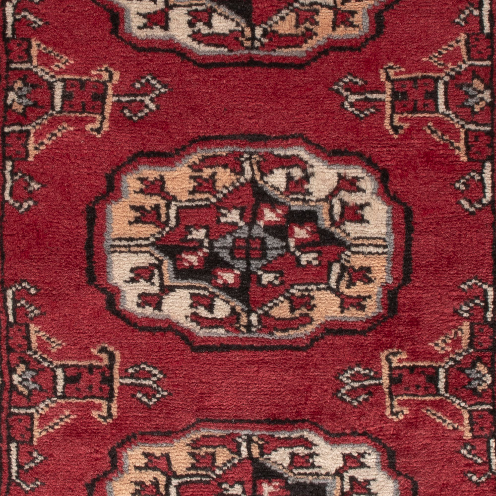 Pakistan Teppich - 90 x 64 cm - rot