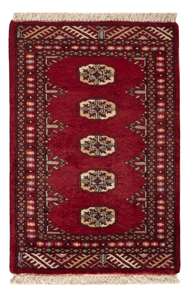 Pakistan Teppich - 92 x 63 cm - rot