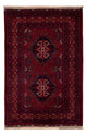 Afghansk matta - Kungliga - 149 x 99 cm - röd