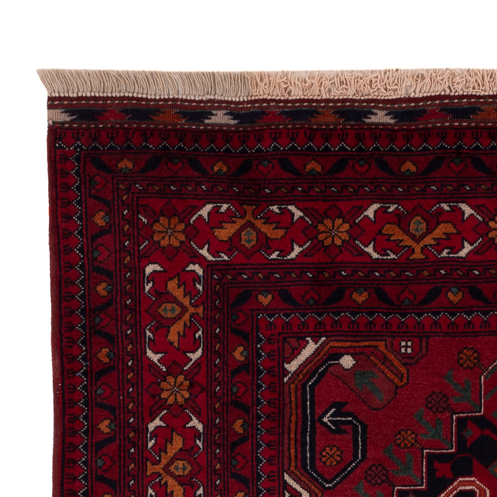 Afghansk matta - Kungliga - 149 x 99 cm - röd