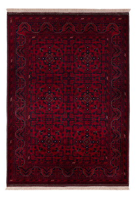 Afghan Teppich - Royal - 150 x 101 cm - rot