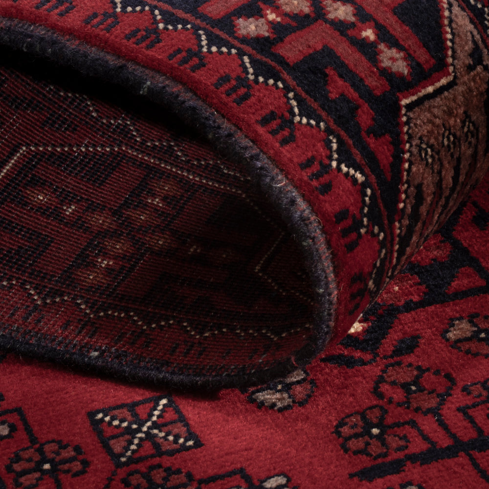 Afghan Teppich - Royal - 150 x 102 cm - rot