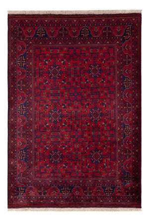 Afghan Teppich - Royal - 147 x 102 cm - rot