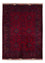 Afghan Teppich - Royal - 140 x 103 cm - rot