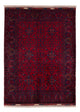Afghansk matta - Kungliga - 140 x 103 cm - röd
