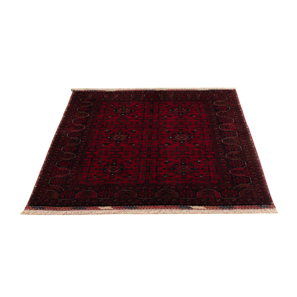 Afghan Teppich - Royal - 140 x 103 cm - rot