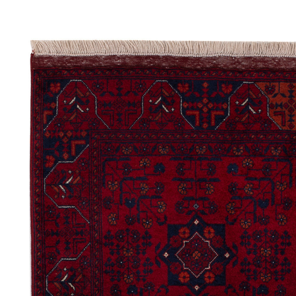 Afghansk matta - Kungliga - 150 x 103 cm - röd