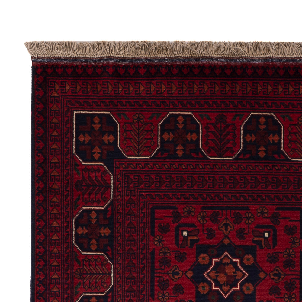 Afghansk matta - Kungliga - 154 x 99 cm - röd