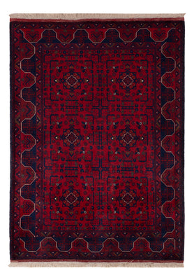 Afghan Teppich - Royal - 148 x 104 cm - rot