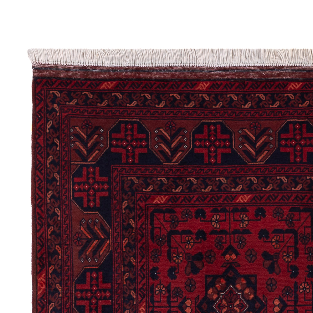 Afghansk matta - Kungliga - 149 x 101 cm - röd
