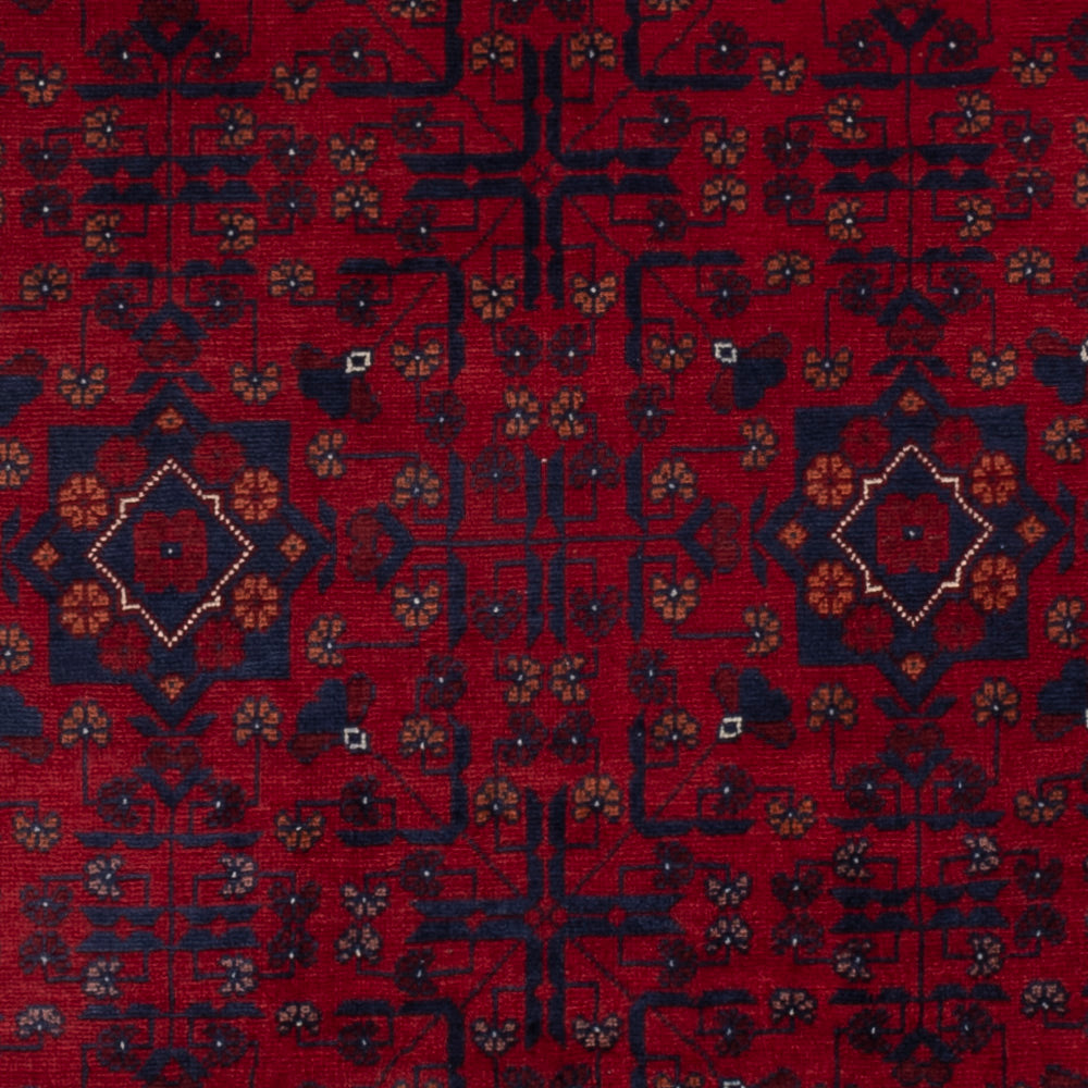 Afghan Teppich - Royal - 147 x 101 cm - rot