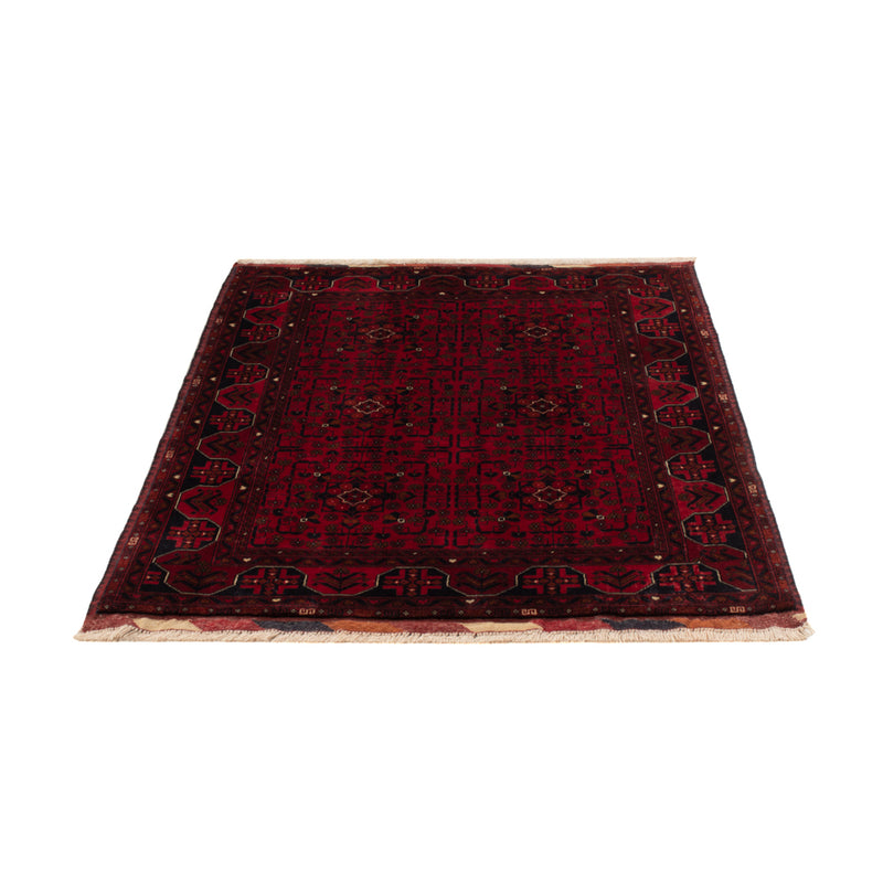 Afghan Teppich - Royal - 139 x 100 cm - rot