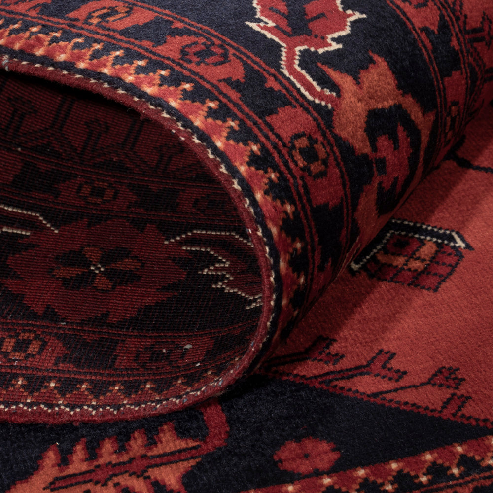 Afghan Teppich - Royal - 150 x 97 cm - rot
